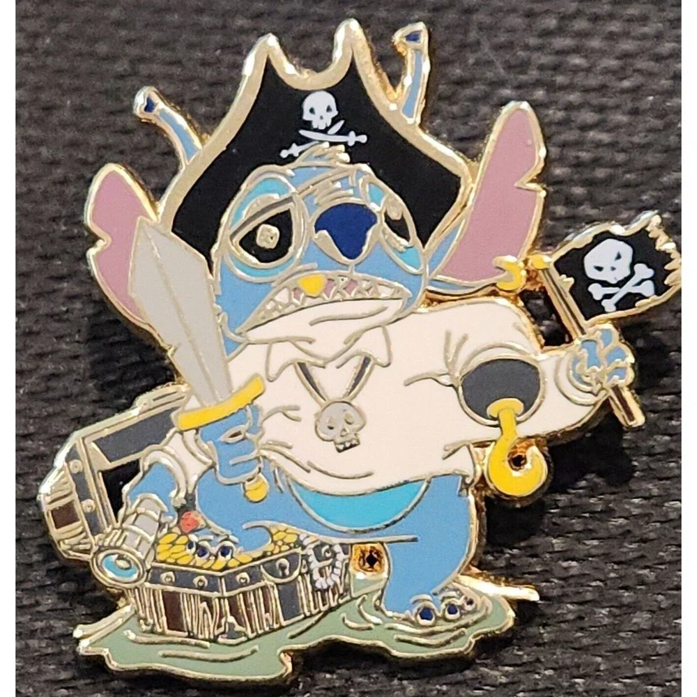 Disney‎ Pin PIRATES OF THE CARIBBEAN STITCH Artist Proof Only 25 made AP 00092